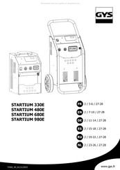 GYS STARTIUM 480E Bedienungsanleitung