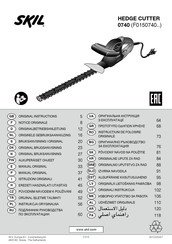 Skil F0150740-Serie Originalbetriebsanleitung