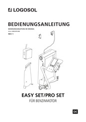 Logosol EASY SET Bedienungsanleitung