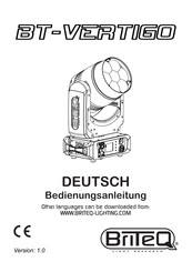 Briteq BT-VERTIGO Bedienungsanleitung