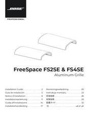 Bose Professional FreeSpace FS4SE Installationsanleitung