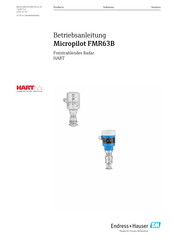 Endress+Hauser Micropilot FMR63B Betriebsanleitung