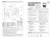 Foppapedretti Benchef Montage- Und Gebrauchsanweisungen