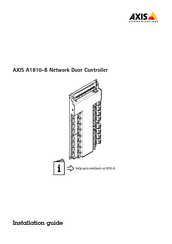 Axis Communications A1810-B Bedienungsanleitung