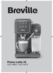 Breville Prima Latte III Bedienungsanleitung