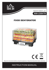 HOMCOM 800-230V70 Gebrauchsanweisung