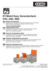 CEMO DT-Mobil Easy 980l Betriebsanleitung