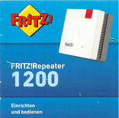 Avm FRITZ!Repeater 1200 Einrichten Und Bedienen