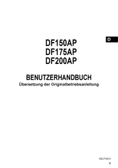 Suzuki DF175AP Benutzerhandbuch