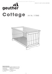geuther Cottage 1178KB Montageanleitung