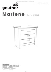 geuther Marlene 1172WK Montageanleitung