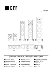 KEF Q700 Installationshandbuch