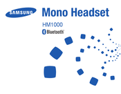 Samsung HM1000 Bedienungsanleitung