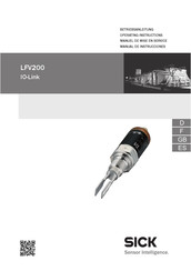 SICK LFV 200 Betriebsanleitung