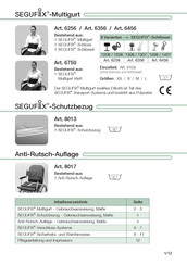 SEGUFIX 6456 Bedienungsanleitung