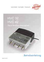 Astro HVC 32 Betriebsanleitung