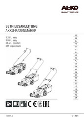 AL-KO 3.85 Li easy Betriebsanleitung