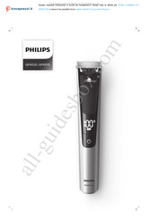 Philips OneBlade Pro QP6510 Bedienungsanleitung