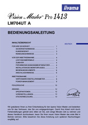 iiyama Vision Master Pro 1413 Bedienungsanleitung