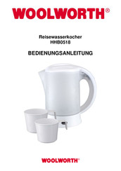 WOOLWORTH HHB0518 Bedienungsanleitung