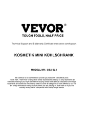 Vevor CBA-6L-I Bedienungsanleitung