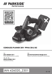 Parkside Performance PPHA 20-Li B2 Originalbetriebsanleitung