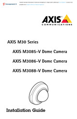 Axis Communications M3085-V Montageanleitung