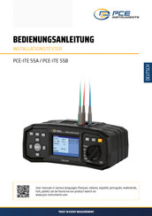Pce Instruments PCE-ITE 55A Bedienungsanleitung