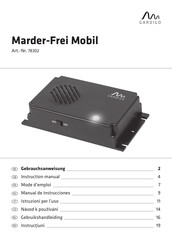 Gardigo Marder-Frei Mobil Gebrauchsanweisung