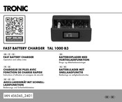 Tronic TAL 1000 B3 Bedienungs- Und Sicherheitshinweise
