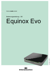 Interacoustics Equinox Evo Bedienungsanleitung