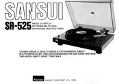 Sansui SR-525 Betriebsanleitung