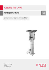 HAWE Hydraulik LICOS 600 max Montageanleitung