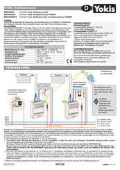 Yokis MVR500ERPX Kurzanleitung