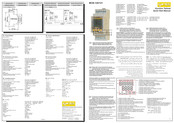 Entes MCB-121 Schnellstartanleitung