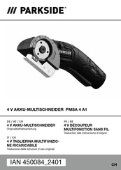 Parkside PMSA 4 A1 Originalbetriebsanleitung