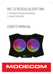 Modecom MC-CF18 RGB SILENT FAN Benutzerhandbuch