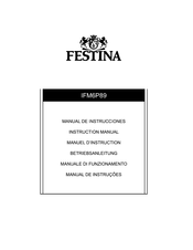 Festina IFM6P89 Betriebsanleitung