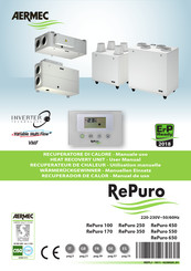 AERMEC RePuro 350 Bedienungsanleitung