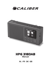 Caliber HPG 318DAB Bedienungsanleitung
