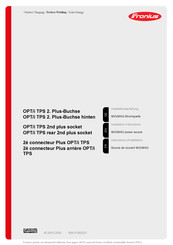 Fronius OPT/i TPS 2 Installationsanleitung