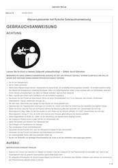 Bestway 53117 Gebrauchsanweisung
