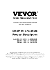 VEVOR DS-SMC-43020 Bedienungsanleitung
