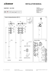 Ligman QUANTUM 1 - QA-21004 Installationshandbuch