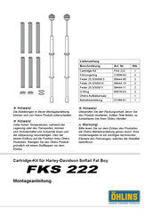 Ohlins FKS 222 Montageanleitung