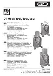 CEMO DT-Mobil 400 l Betriebsanleitung