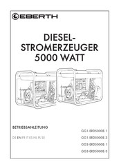 EBERTH GG1-ERD5000E-1 Betriebsanleitung