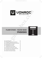 VONROC PH503AC Bersetzung Der Originalbetriebsanleitung