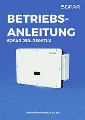 Sofar Solar 350KTLX0 Betriebsanleitung