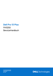 Dell Pro 13 Plus Benutzerhandbuch